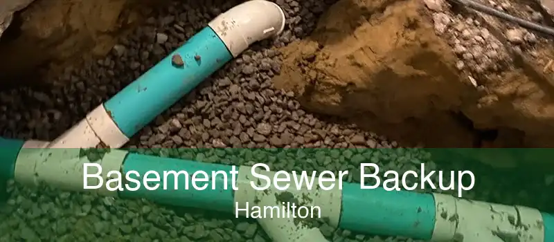 Basement Sewer Backup Hamilton