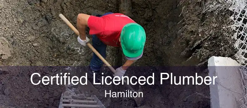 Certified Licenced Plumber Hamilton
