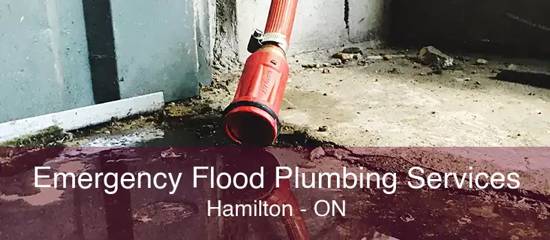 Emergency Flood Plumbing Services Hamilton - ON