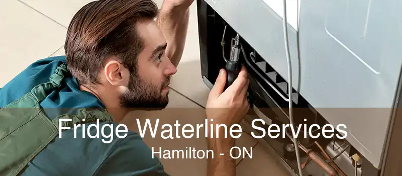Fridge Waterline Services Hamilton - ON