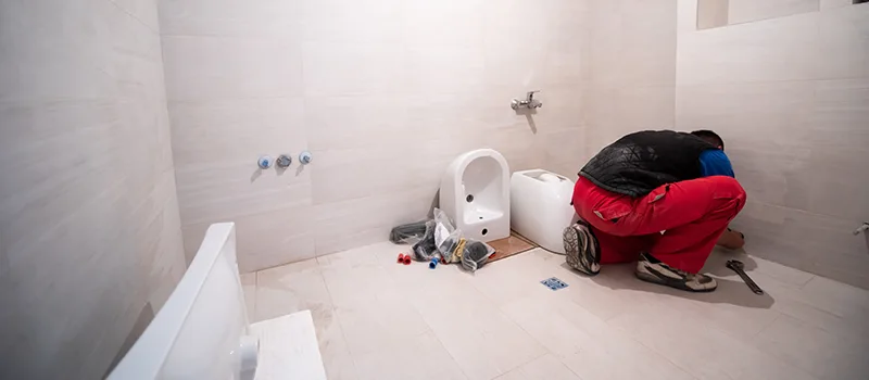 Basement Bathroom Shower Installation in Hamilton