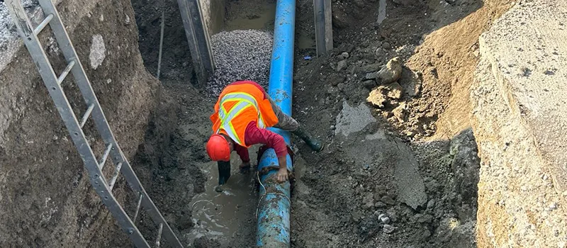 Main Water Pipe Replacement in Hamilton