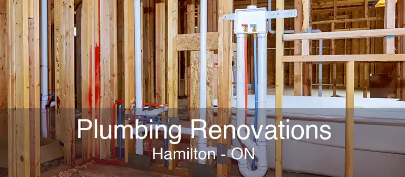Plumbing Renovations Hamilton - ON