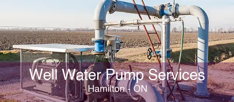 Well Water Pump Services Hamilton - ON